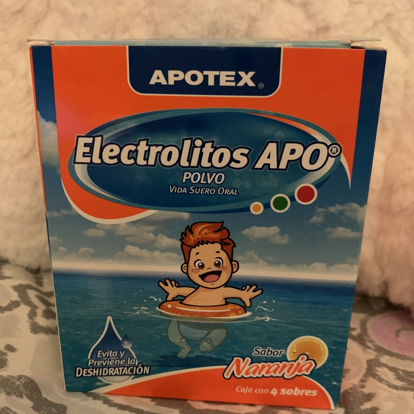 ELECTROLITOS APO dehydration heatstroke vomiting diarrhea