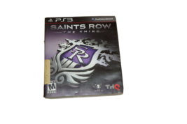 Saints Row the third CIB Complete in Box PS3 Playstation 3 video game - $7.87