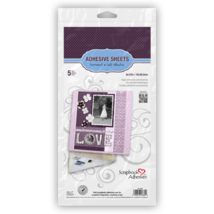 Adhesive Sheets.  TWO Packs, 10 sheets Each of 4X6" Self-Adhesive Sheets. Scrapb