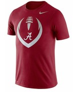 Alabama Crimson Tide Mens Nike Football Icon Dri-Fit Cotton T-Shirt - XL... - $24.99