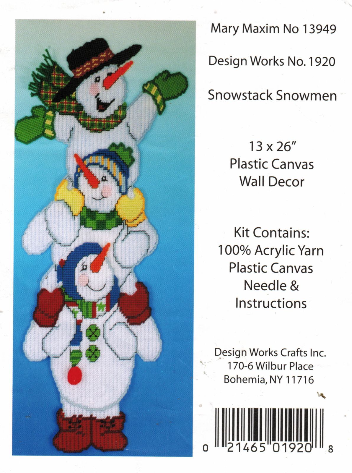 plastic-canvas-design-works-mary-maxim-snowstack-snowmen-wall-decor-kit