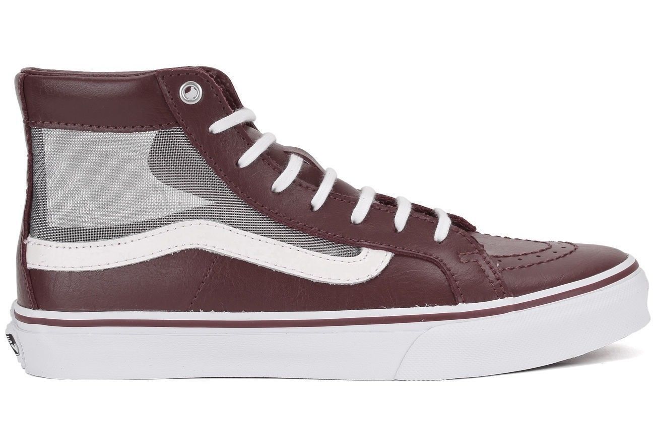 vans geometric sk8 hi slim