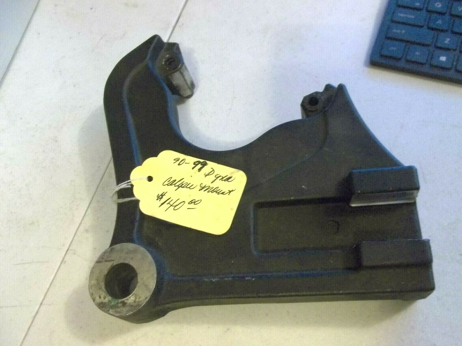 Harley Dyna rear brake caliper bracket mount 9099 fxd lowrider wide