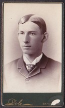 Herbert B. Roswell CDV Photo - University of Maine Class of 1890 (Orono) - $17.50