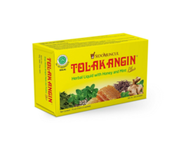 1 Box Tolak Angin Liquid 15mlX5 sachets (For Indigestion & Gas ) HALAL  - $43.99