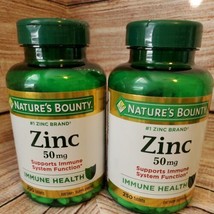 2x Nature's Bounty Zinc Dietary Supplement - 50 mg - 250 Tablets Expires 2/26 - $19.31