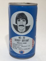 1977 Bobby Bryant Minnesota Vikings RC Royal Crown Cola Can NFL Football Series - $35.00