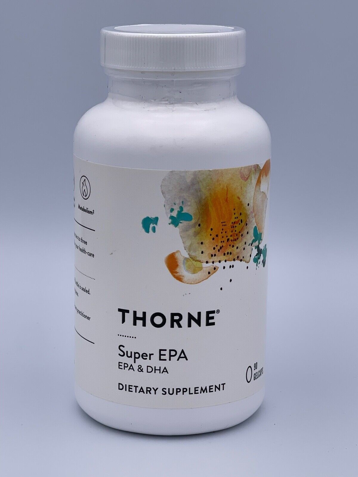 Thorne Super EPA & DHA Brain Nerves Heart Vessels Muscles Metabolism 90