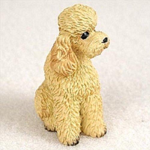 Poodle Apricot w/Sport Cut Tiny One Figurine Sculptures & Figurines