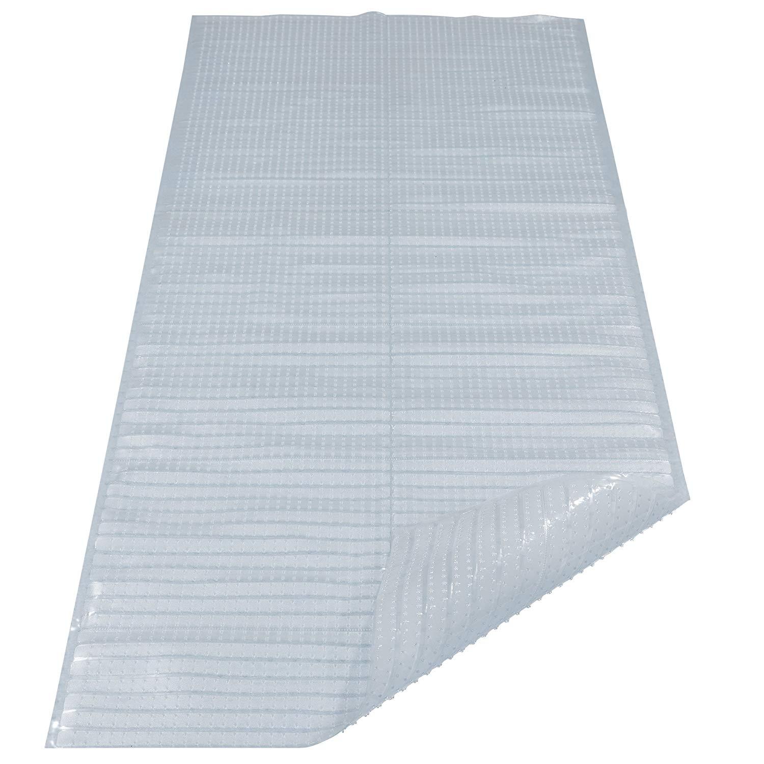 Sweet Home Stores Clear Plastic Runner Rug Carpet Protector Mat Ribbed