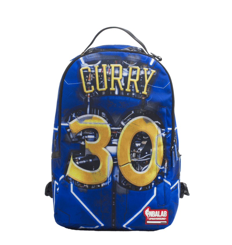 Sprayground Nba Lab Curry Elysium Basketball School Book Bag Backpack