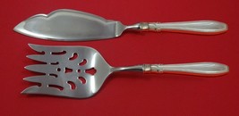 Nocturne by Gorham Sterling Silver Fish Serving Set 2 Piece Custom Made HHWS - $147.51
