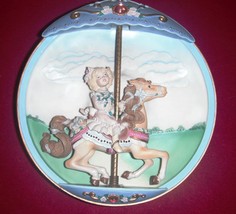 Victorian Reverie Carousel Daydreams 1995 Musical Plate Bradford Exchang... - $19.99