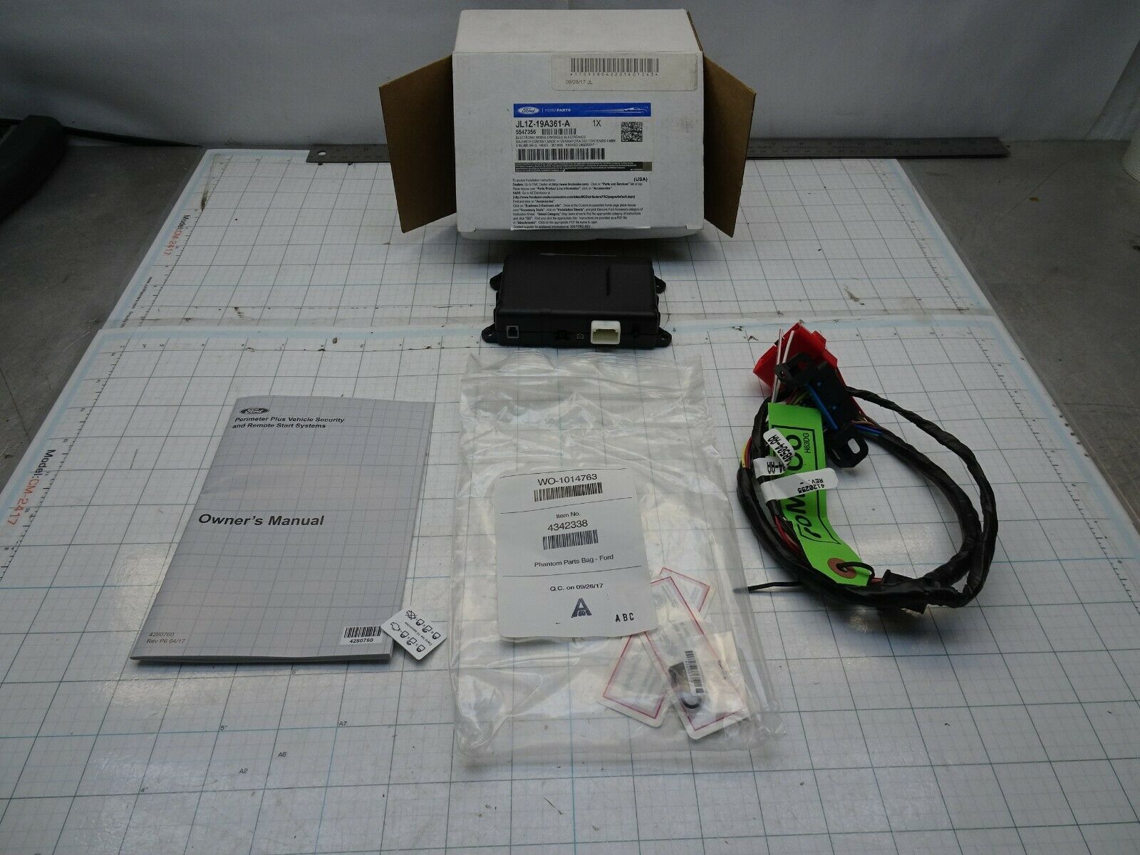 Ford JL1Z19A361A Electronic Module for Perimeter Plus Security System