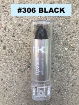 Nicka K New York Nk Lipstick #306 Black Semi Matte Finish - $1.48
