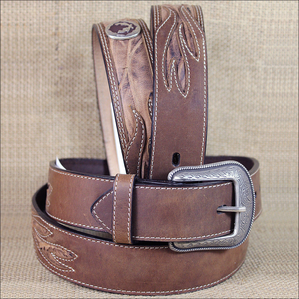 Leather Belts For Mens With Removable Buckles