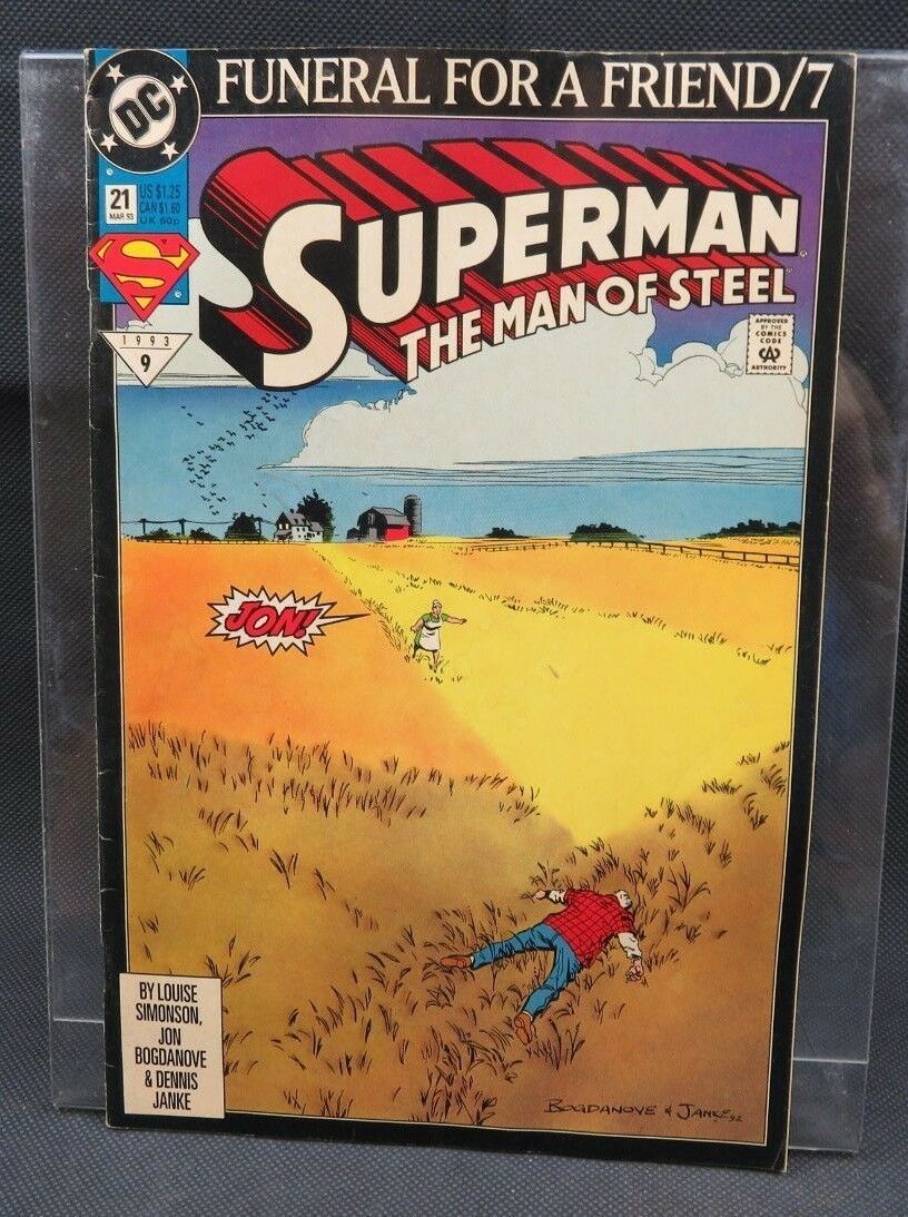 dc comics 1993 superman collector's set