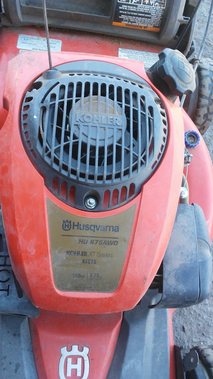Replaces Husqvarna Model HU675AWD Lawn Mower Carburetor Parts