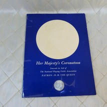 National Playing Fields Assoc. Her Majesty&#39;s Coronation Booklet &amp; Coin 1953 - $17.34