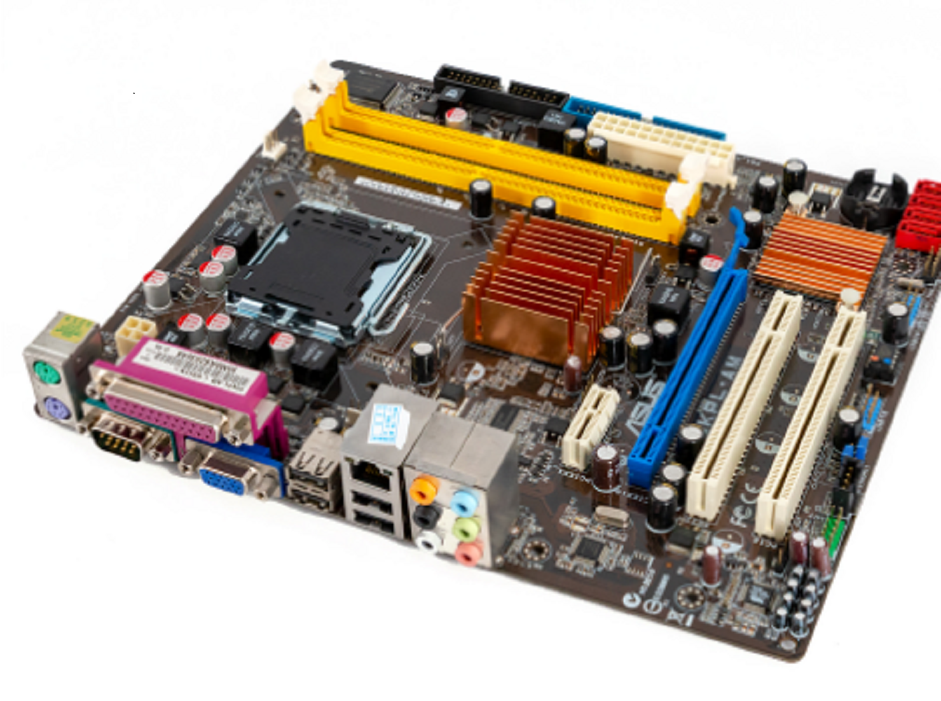 Asus P5KPL-AM Desktop Motherboard G31 Socket LGA 775 For Core 2 Extreme ...