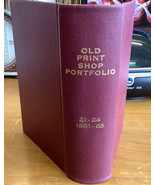 Old Print Shop Portfolio V21-24 1961-1965 - $32.71