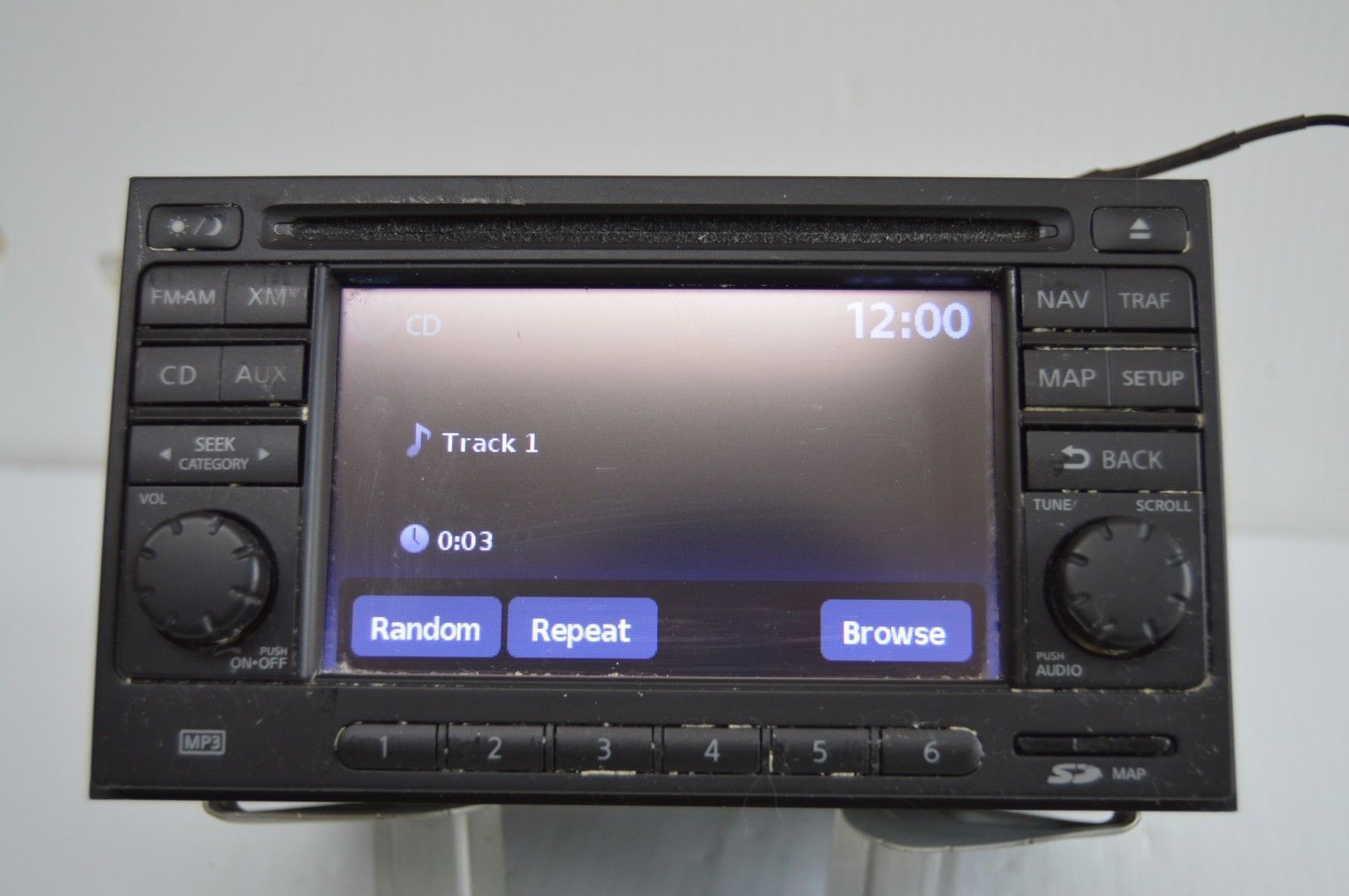 20122015 Nissan Rogue CD Player Navigation Radio OEM 259151VX1B Q52