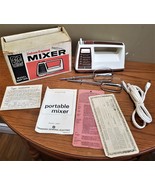 Vintage Canadian GE Deluxe 5 Speed MIXER w Manual, Simpson&#39;s Guarantee/W... - $59.00