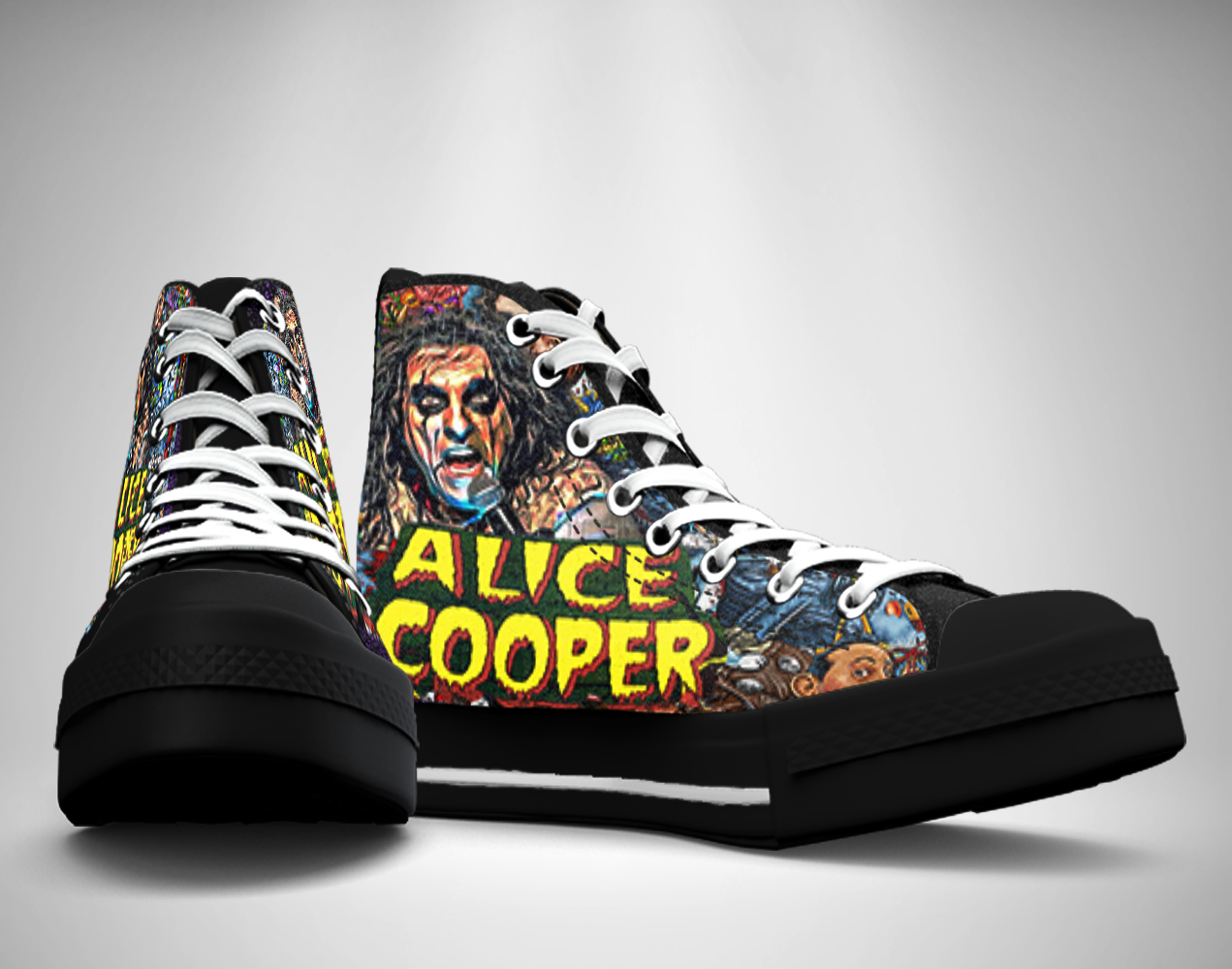 Alice Cooper Rock Legend Sneakers Shoes Casual Shoes