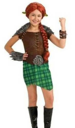 Toddler Girls Shrek Fiona Warrior 5 Pc Halloween Costume-size 2/4