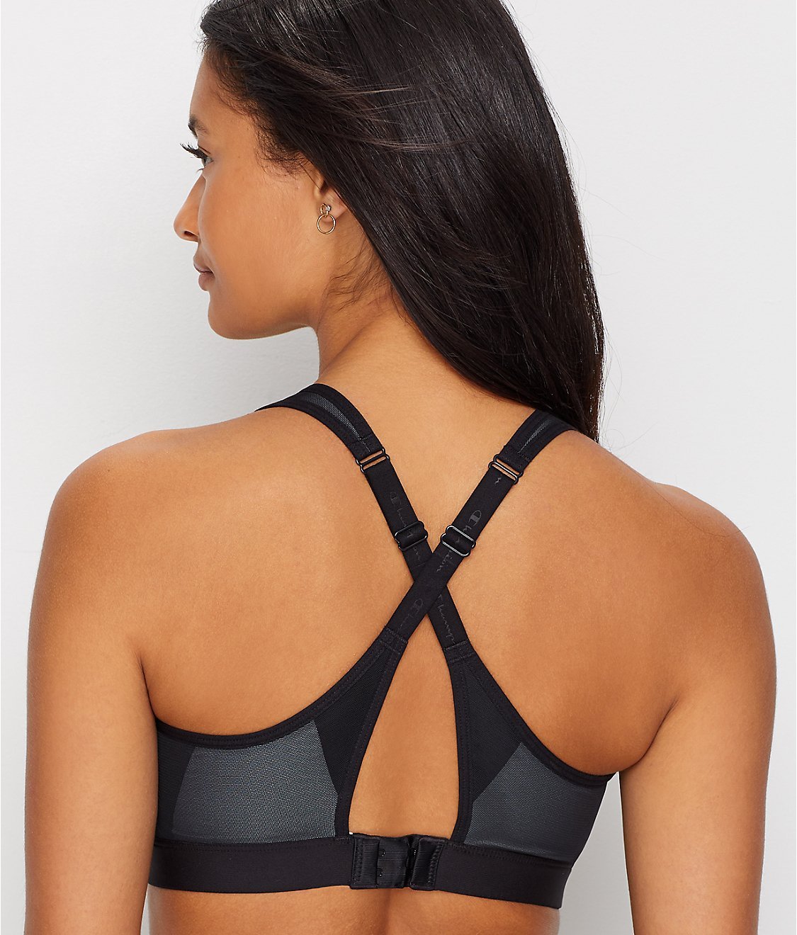 Champion BLACK Motion Control High Impact Sports Bra, US 42C, UK 42C