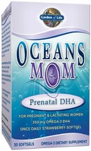 Garden of Life Ultra Pure EPA/DHA Omega 3 Fish Oil - Oceans 3 Oceans Mom Dietary - $60.67