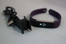 Fitbit Alta Fitness Activity Tracker + Sleep Tracker Plum FB406PMS Small... - $63.95