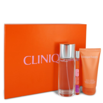 Clinique Happy Perfume 1.7 Oz Eau De Parfum Spray 3 Pcs Gift Set image 1