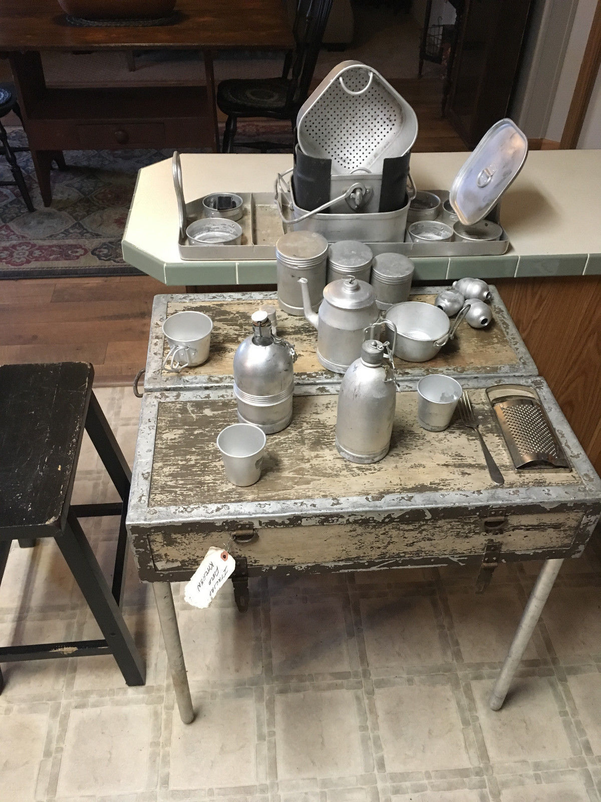 Rare Wwii Italian Officers Field Mess Kit and 50 similar items