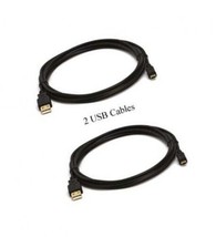 2 USB Cables for Kodak M893 P712 P850 P880 V550 V803 V1003 Z1012 Z1015 Z1085 - $9.89