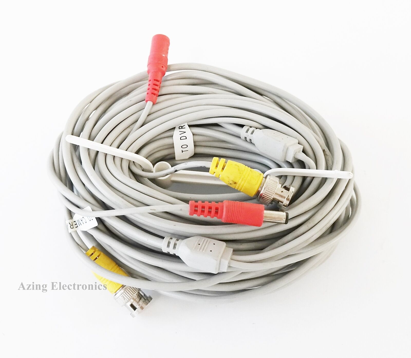 Extension Cable 60ft for Night Owl and Swann Security Camera Gray