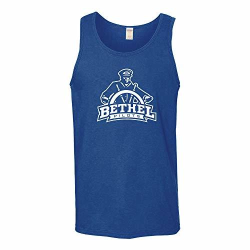 AT02 - Bethel University Pilots Primary Logo Tank TOP - Medium - Royal ...