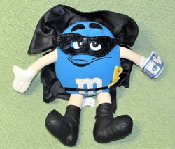 Blue M&M Character Small Plush Stuffed Toy Doll 2008