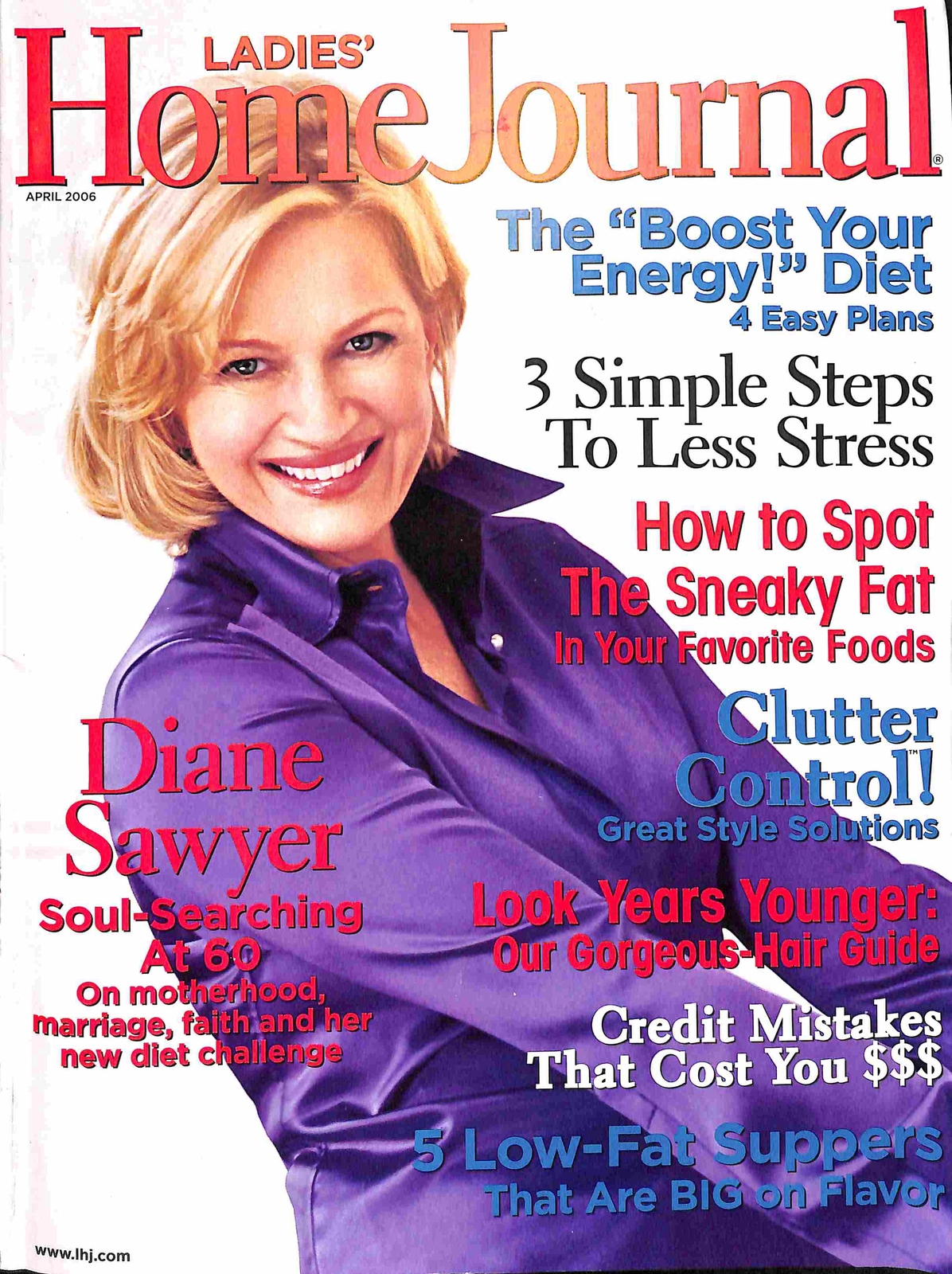 Ladies Home Journal, April 2006 Magazine Back Issues