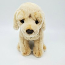 FAO Schwarz Cream Puppy Dog Plush Golden Retriever Lab 12&quot; Stuffed Anima... - $19.99