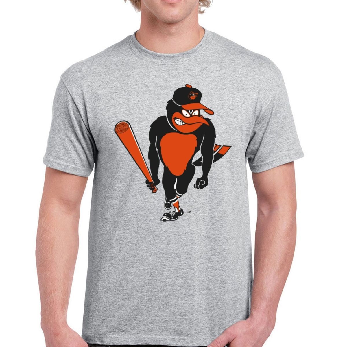 Image of Baltimore Orioles Baseball Logo Men's tshirt Sport Tee Gift T-Shirt
