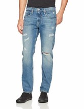 Levi’s Men’s 502 Regular Taper Fit Jeans (Broom Tree-Warp Stretch, 36W x 30L) - $31.42