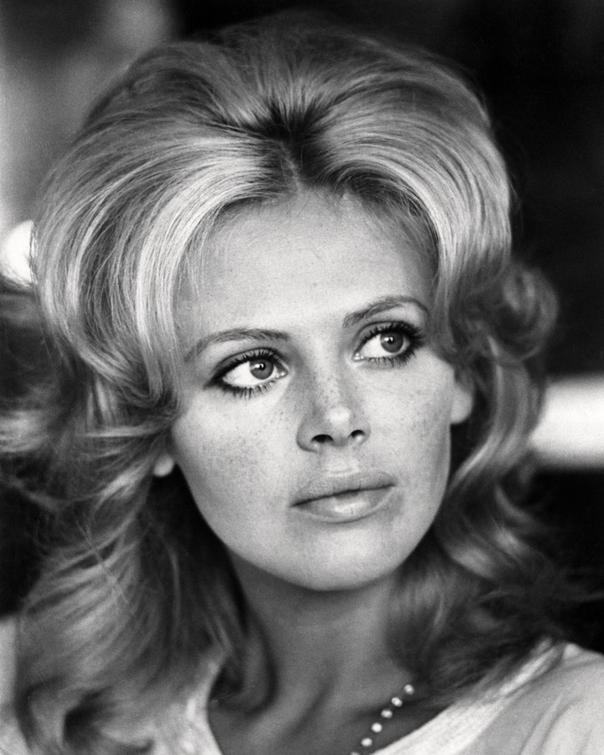 Britt Ekland Striking Head Shot Portrait Circa 1970 8x10 Photo ...