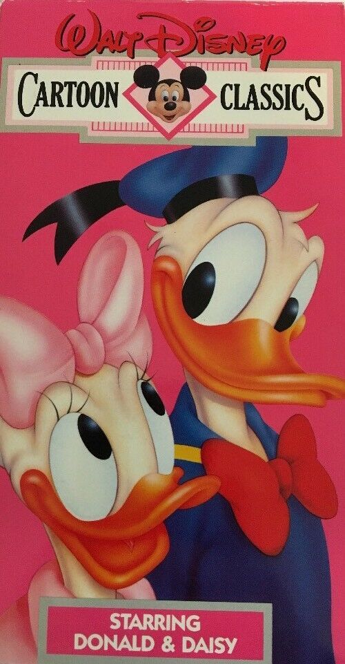 Walt Disney Cartoon Classics V 7 Starring Donald Daisy Vhs 1991 Tested