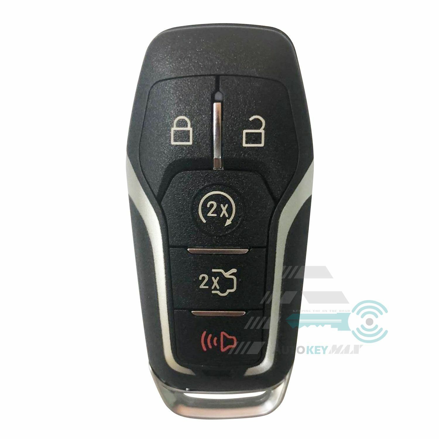 Smart Prox Remote Key Shell Case 5 Button for Ford F150 Mustang M3N-A2C31243300