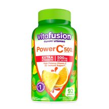 vitafusion Extra Strength Power C Gummy Vitamins, Tropical Citrus Flavored Immun image 4
