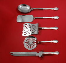 Legato by Towle Sterling Silver Brunch Serving Set 5pc HH with Stainless Custom - $319.87