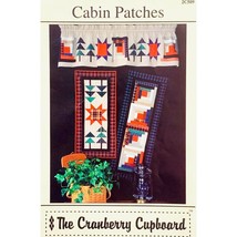 Pine Tree Table Runner Quilt Pattern Valance Cabin Patches by Cranberry ... - $8.90