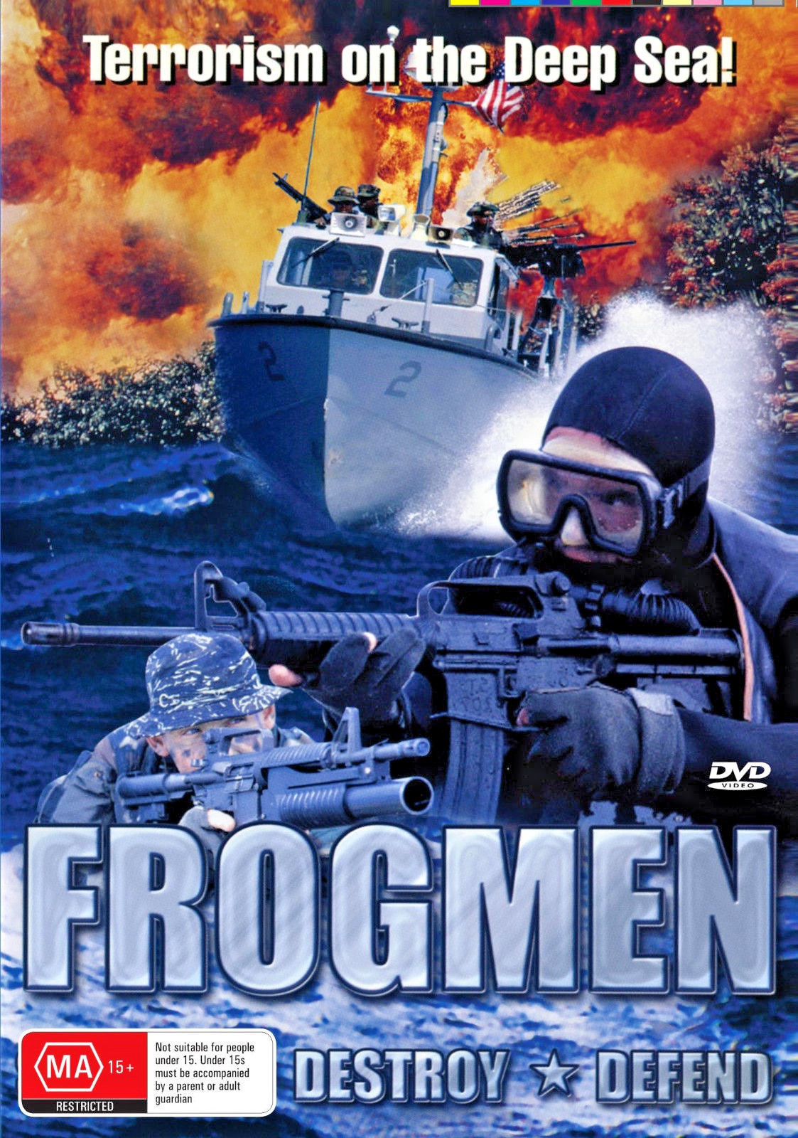 FROGMEN OPERATION STORMBRINGER U.S Navy Seals Action Film ALL REGION