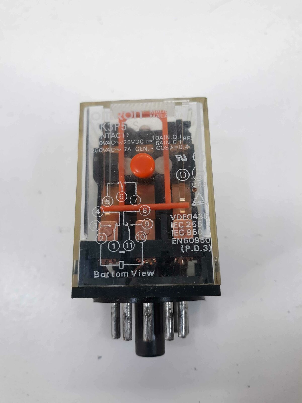 Omron MK3P5-S Relay 120VAC Coil - General Purpose Relays
